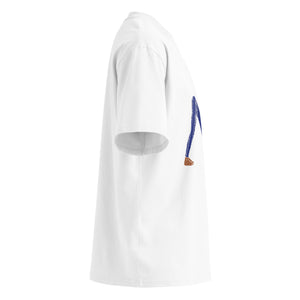 Down with DOGG : Unisex organic oversized high neck t-shirt
